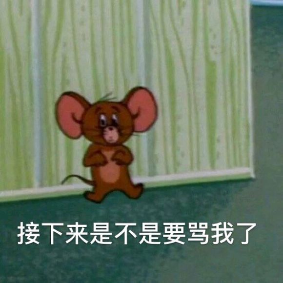 猫和老鼠系列:接下来是不是要骂我了(jerry)