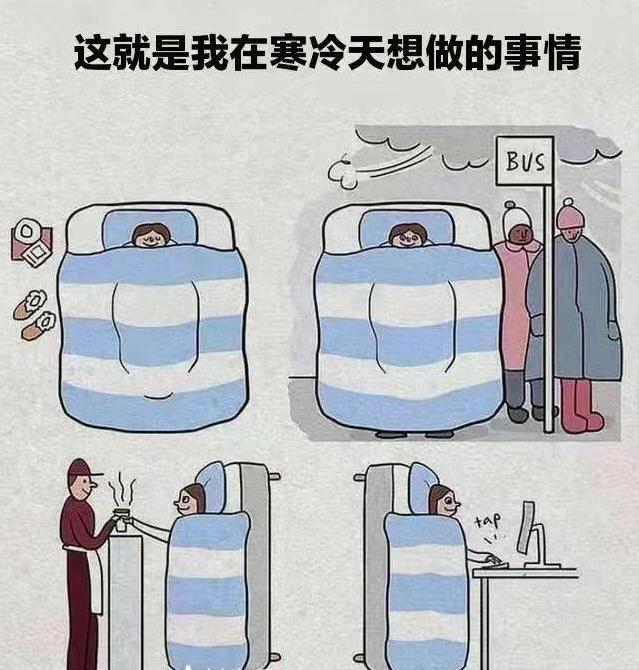 这就是我在寒冷天想做的事情