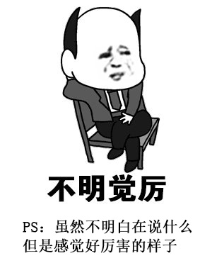 不明觉厉表情包