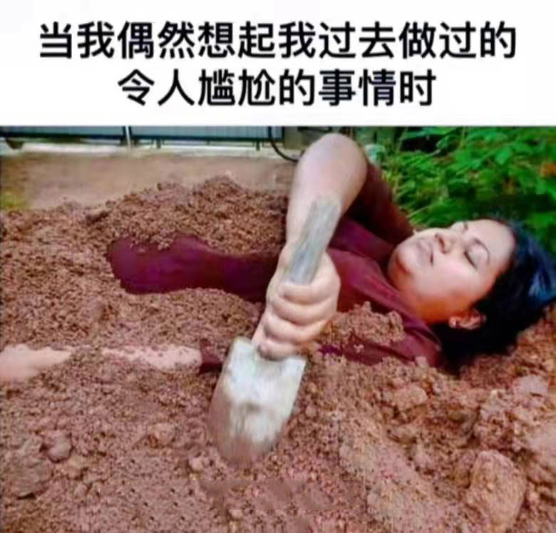 当我偶然想起我过去做过的令人的尴尬事情时(就地掩埋)