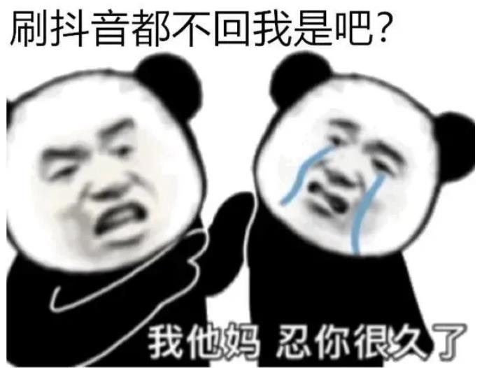 刷抖音都不回我是吧!