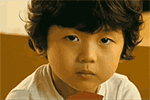 王锡玄冷笑gif表情包_韩国卷发小男孩“切”冷笑