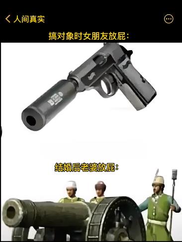 女朋友放屁对比(搞对象时VS结婚后)