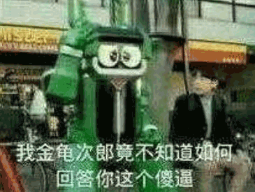 我金龟次郎竟不知道如何回答你这个傻逼