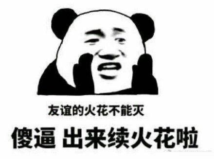 续火花表情包系列—出来续火花了 续完了滚