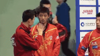 许昕乡下人进城gif表情包