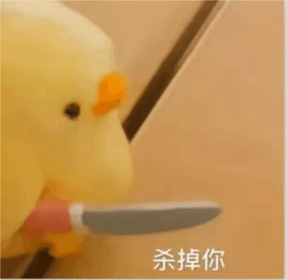 拿小刀的小鸡崽表情包(杀掉你 反杀)