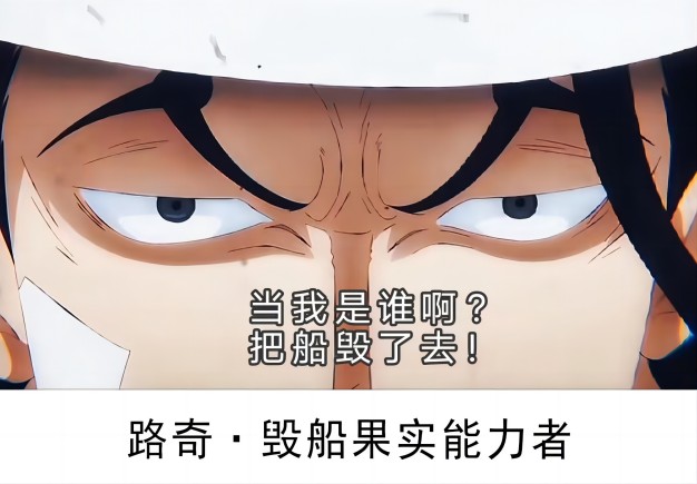 毁船果实能力·路奇——毁船王 我当定了!