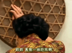 哈哈 真是一场好戏啊 雪姨怼人gif