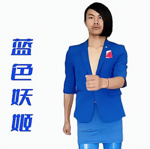 皮小浪-换装大全表情包(从蓝色妖姬开始12个系列)