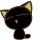 一组罗小黑猫咪表情包gif透明底，可添加微信
